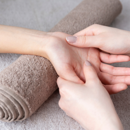 Hand massage