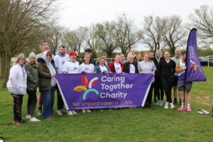 Huntingdon Inflatable 5K runners
