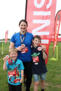 Huntingdon Inflatable 5K runers