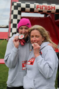 Huntingdon Inflatable 5K runners