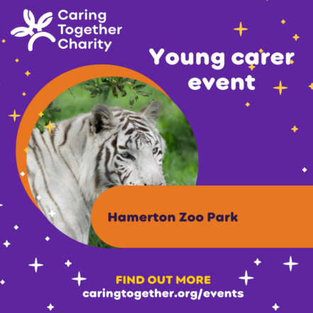 Young carers Hamerton Zoo Park trip
