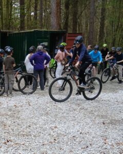 Young carers having fun at an adventure centre