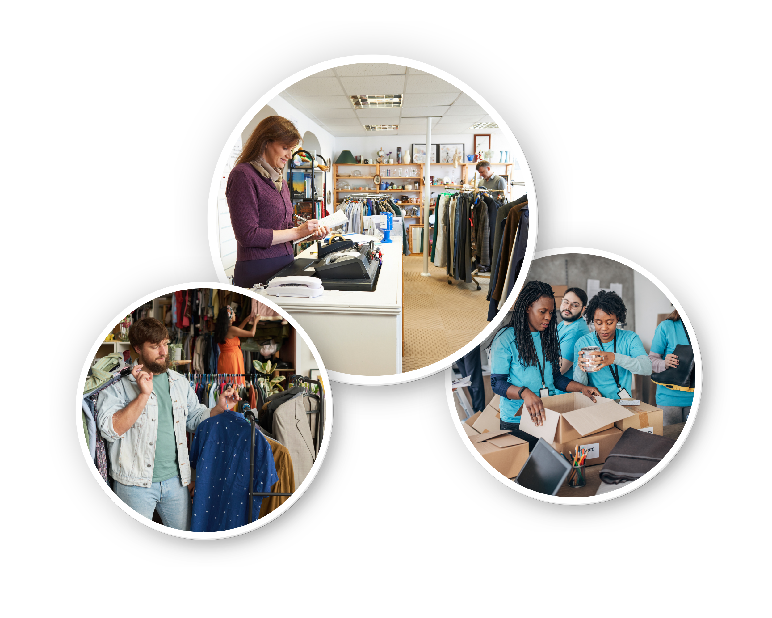 Charity Shop volunteers