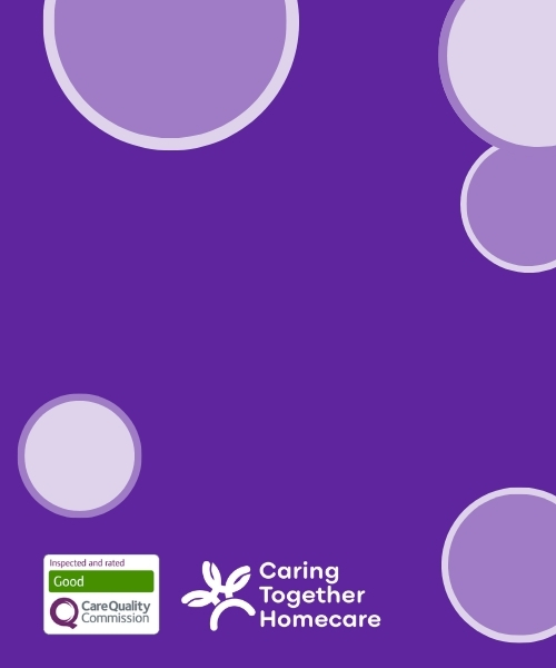 Caring Together Homecare with CQC Good logo