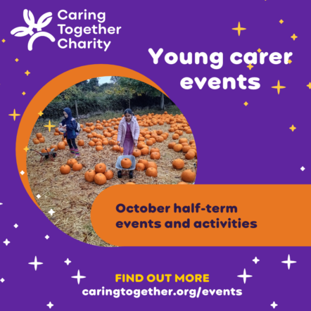 Young carer October half-term events and activities